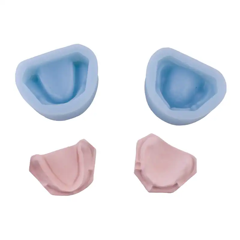 Silicone mold for edentulous model Bader
