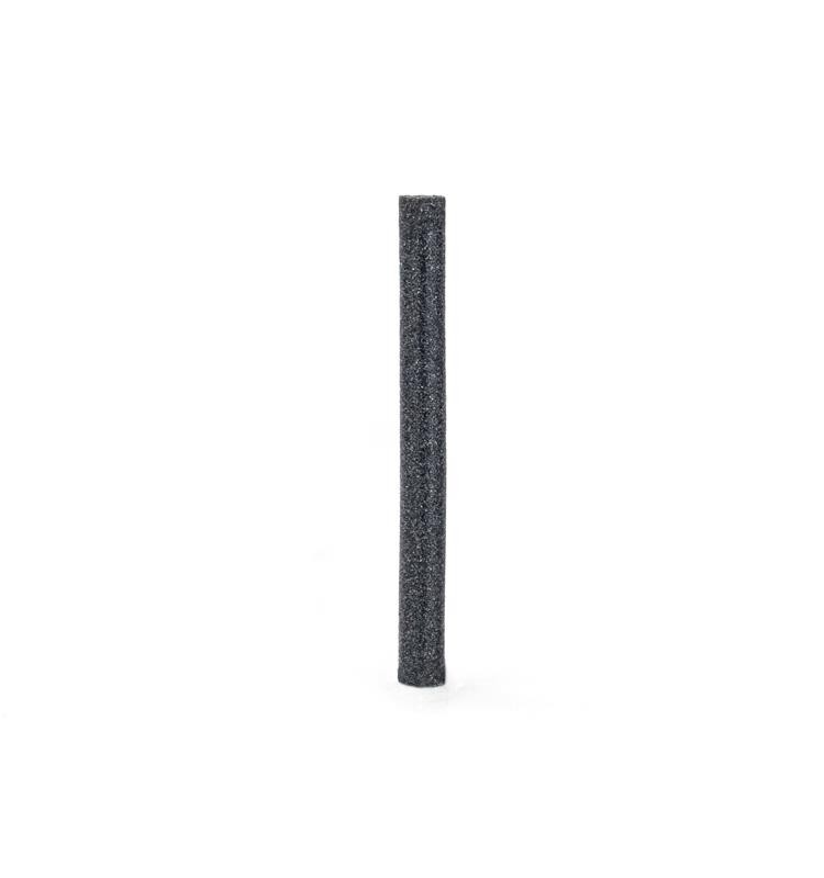 GRAY SILICONE PINS CYLINDER 2x20 mm. COARSE GRAIN EVE (4362)