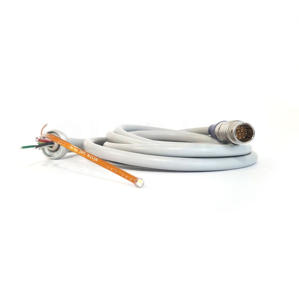 LED Micromotor Cable SPM-58L, 1.8m | Woodpecker Implanter Led Plus/ DTE Implant X Led plus | 10 pins