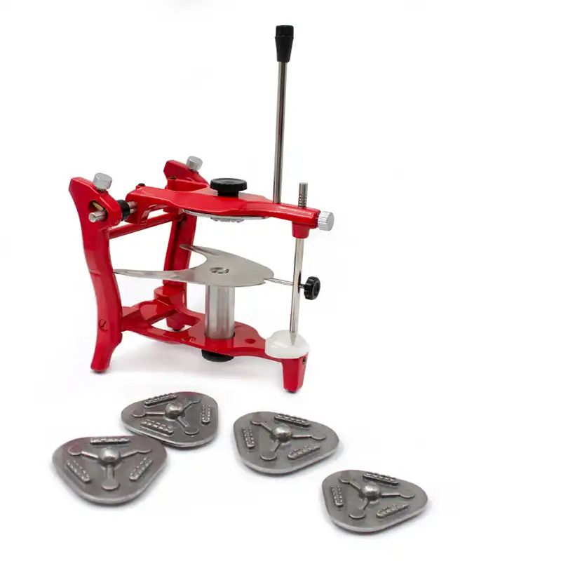 Balanced 3-Point Articulator with 4 Plates Bader