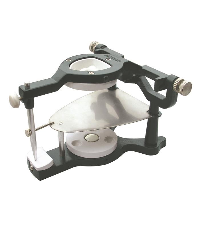 ARTICULATOR THREE POINTS WITH GUIDE AND TABLE + REMOVABLE BASES WITH