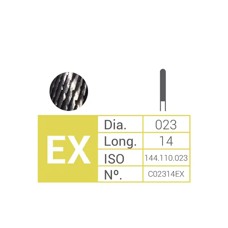 Tungsten Carbide Bur C02314EX ISO.500.104.144.110.023 Bader