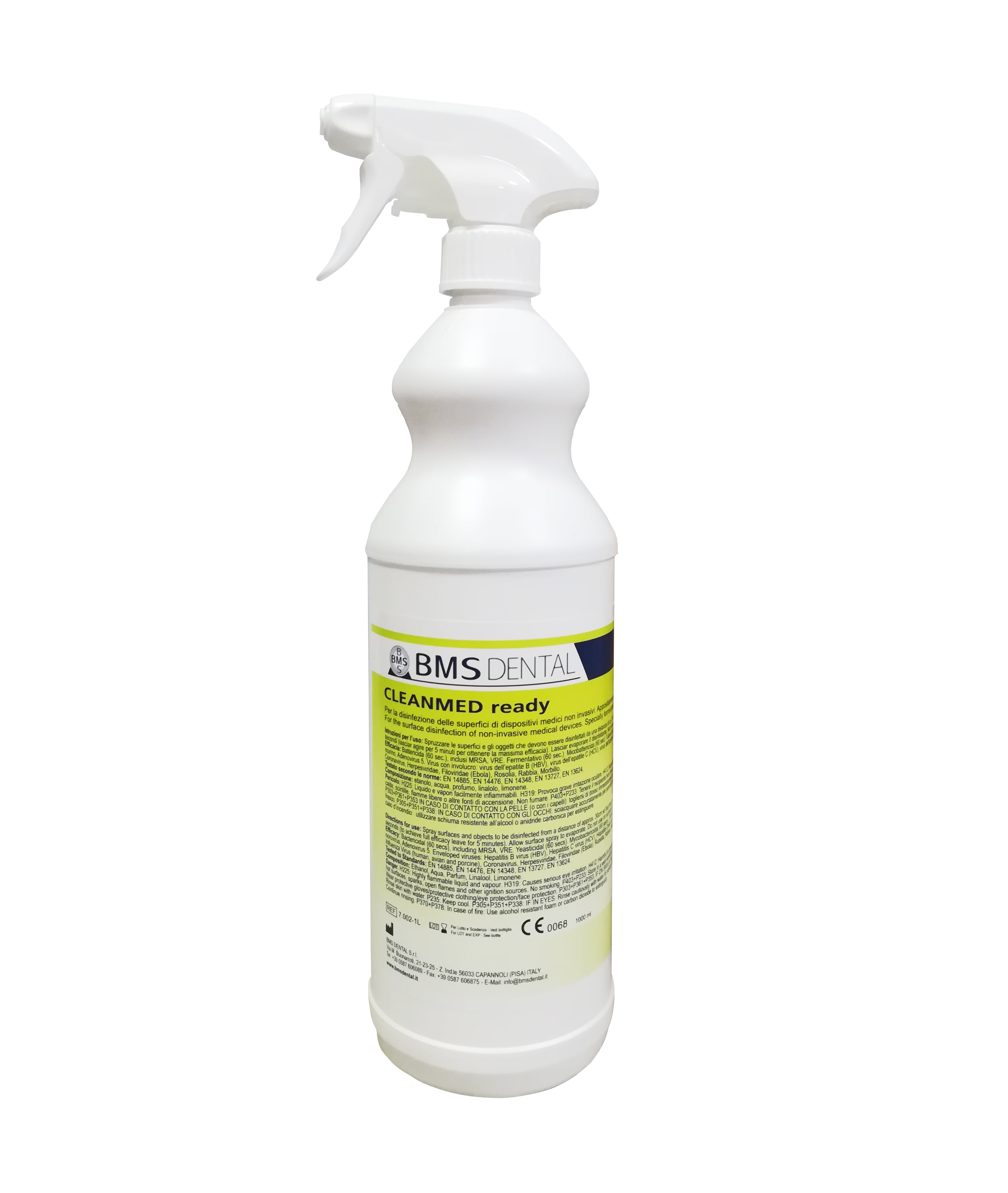 CleanMed Ready – Alcohol-Based Surface Disinfectant – 1L