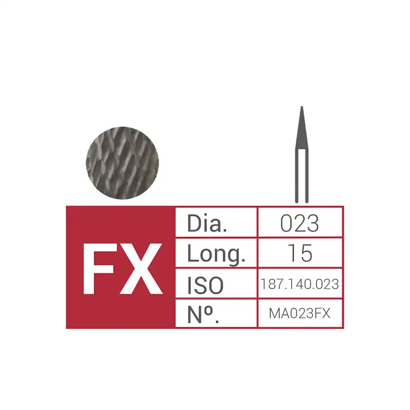 Tungsten Carbide Bur MA023FX ISO.500.104.194.140.023 Bader