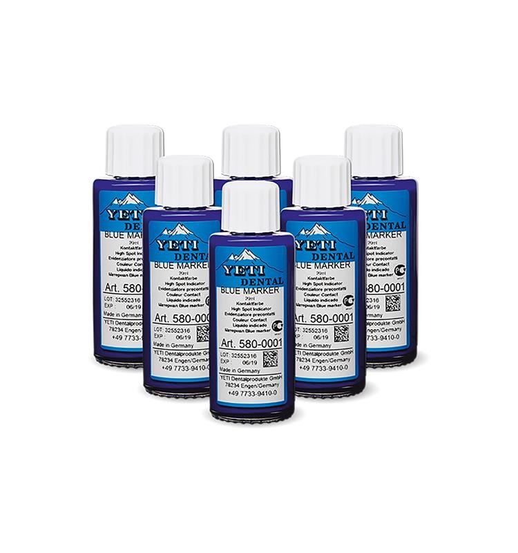 BLUE MARKER 6x18ml