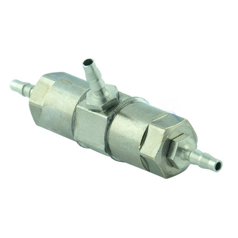 Double valve, one way