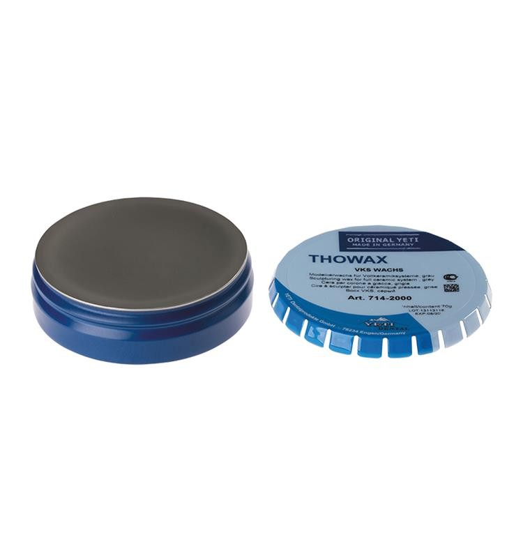 VKS (Empress) gray-transparent modeling wax, 70g