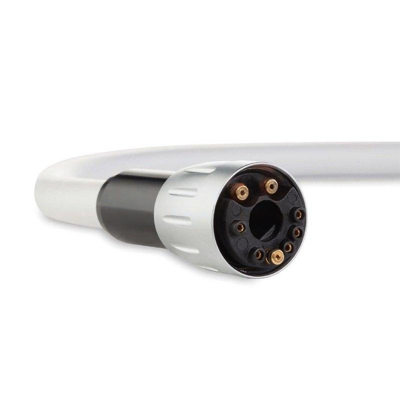 Micromotor hose for KaVo K700, KL700, KL701 and KL703, KaVo E30S, E30T, E50S and E70S connector, except E50T, E70T and E80T (Series 2: without magnetic sensor), with spray regulator 135cm, medium grey