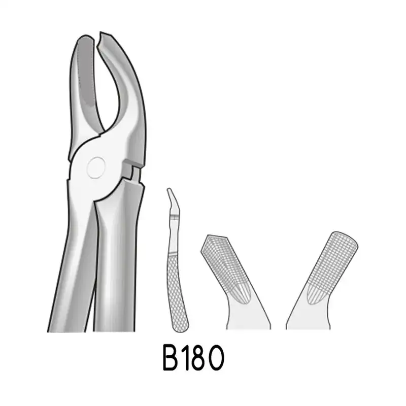 Kit of 10 Forceps Bader