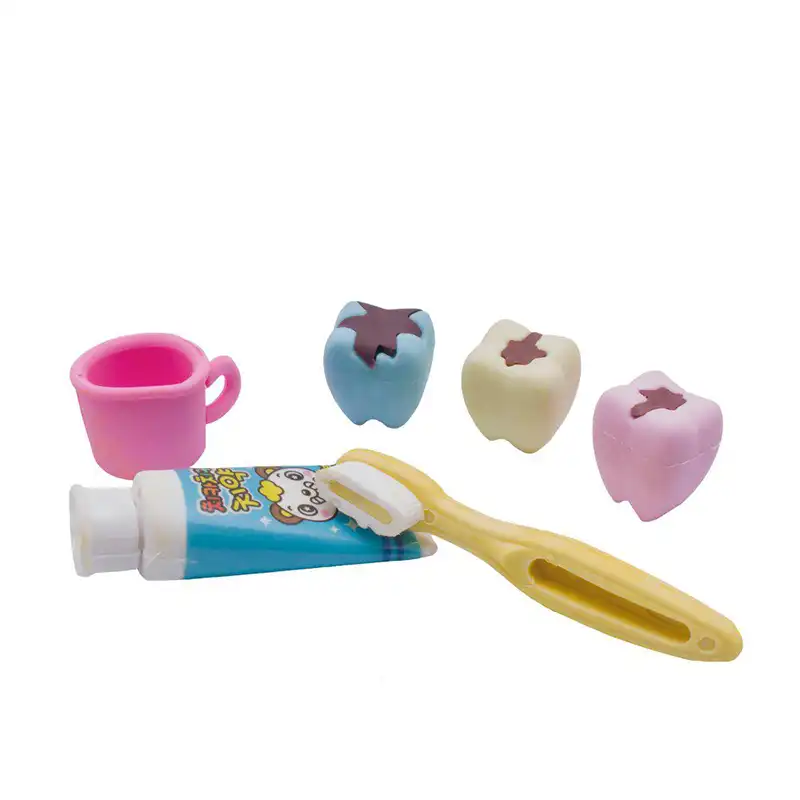 Set of Funny Dental Erasers Bader