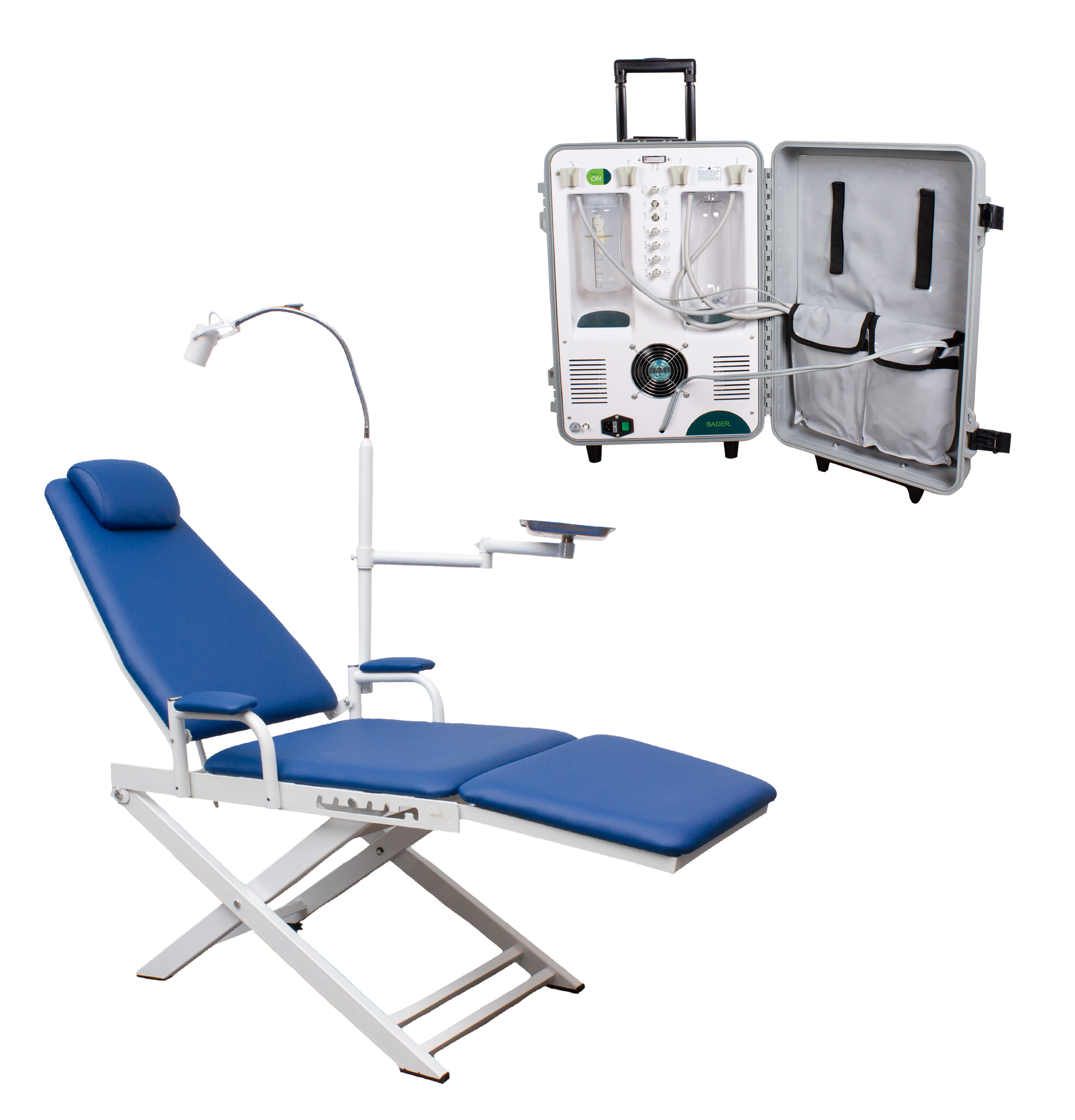 Stretcher + Portable Dental Unit Bader