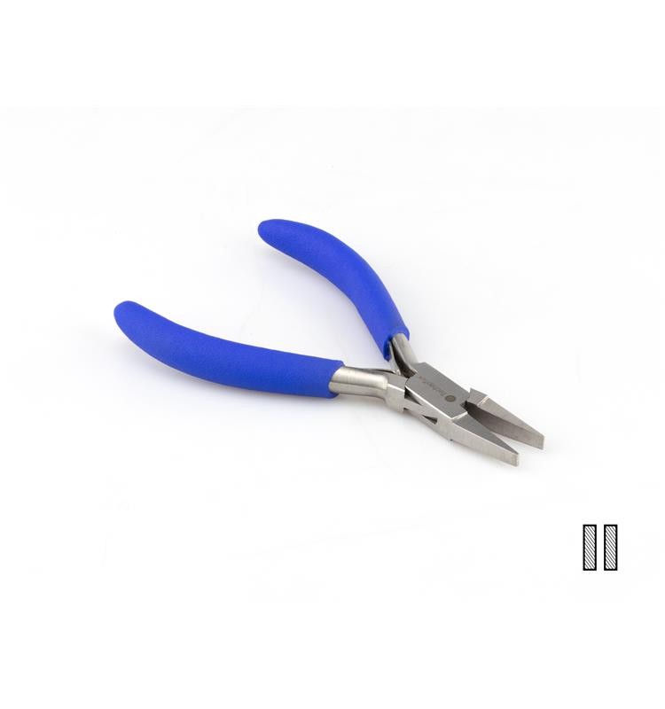 TECHNOFLUX NARROW FLAT PLIERS (4 mm) 130 mm. EXTRA QUALITY