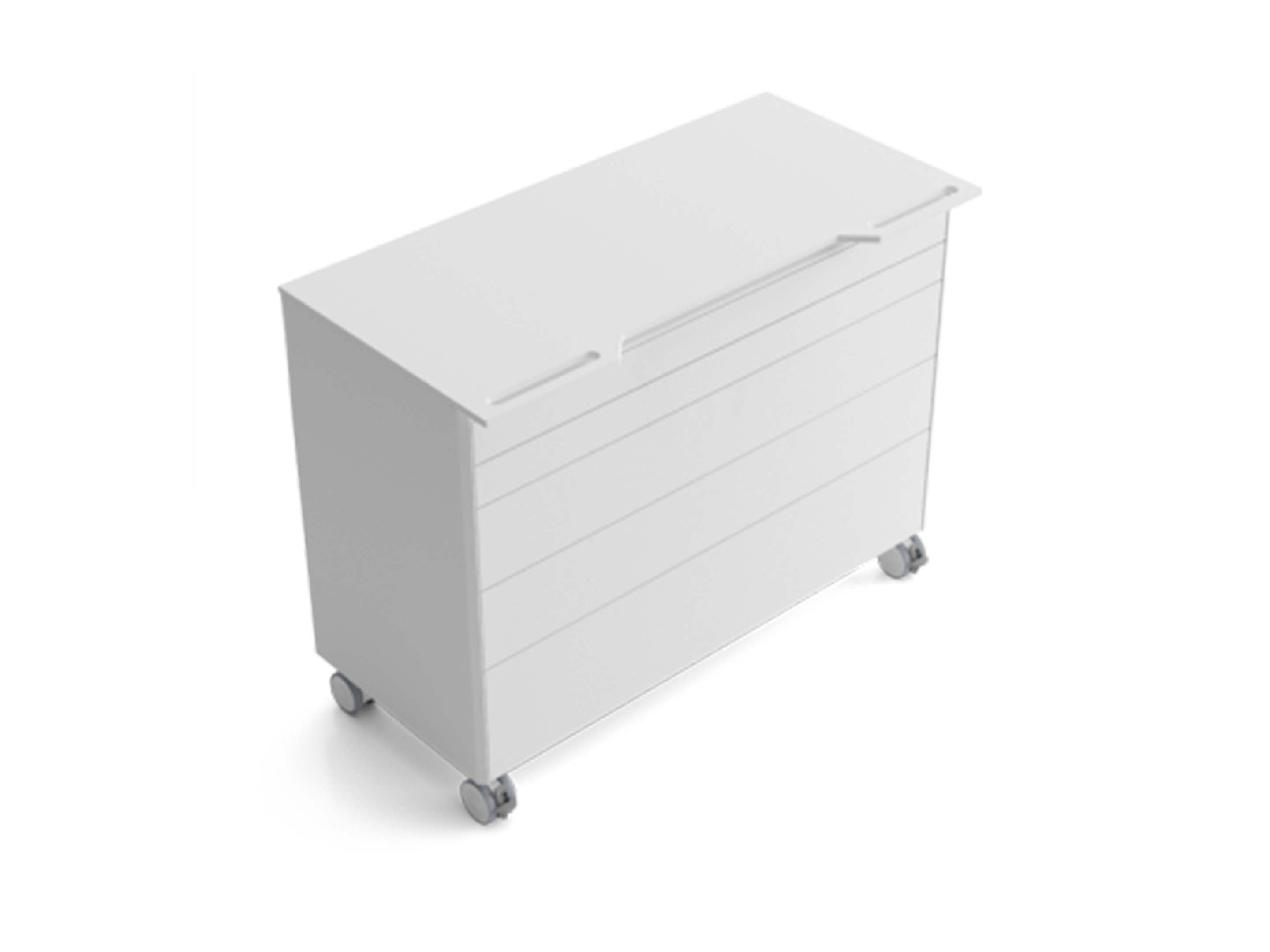 MOBILE MODULE WITH LAMINATED WORKTOP