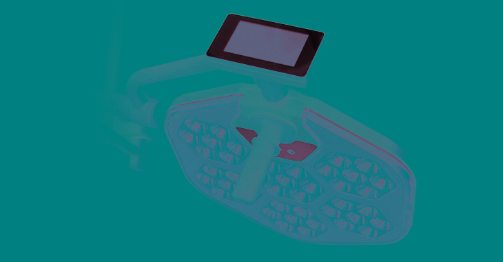 LED surgical light – LUVIS S300 with 30x zoom camera
