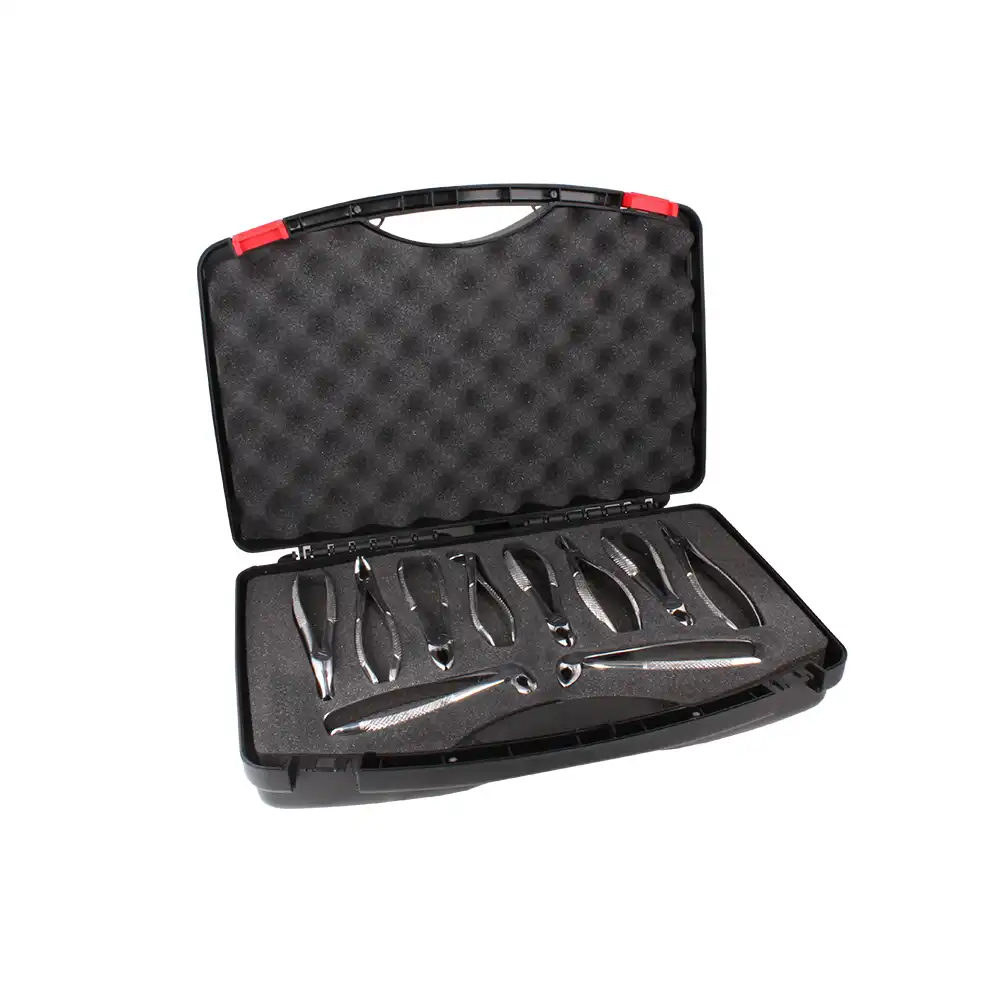 Kit of 10 Forceps Bader