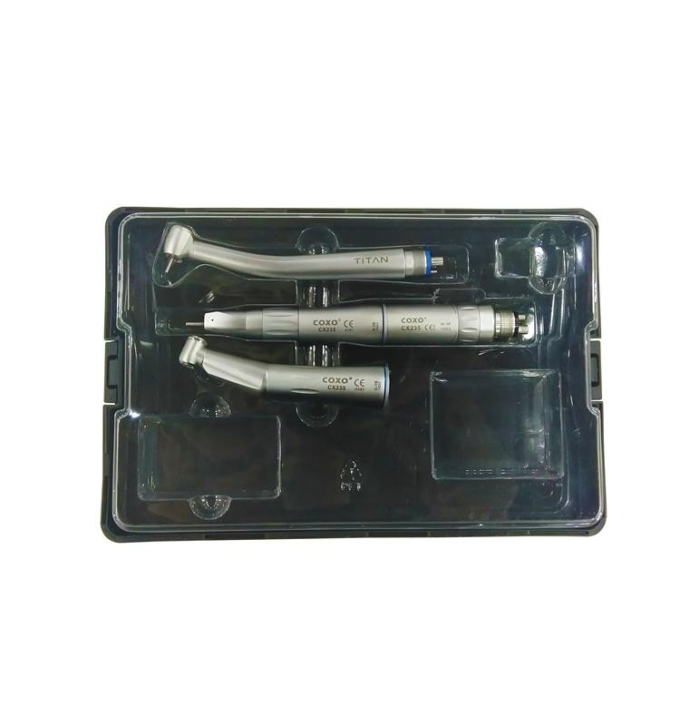 TECHNOFLUX II KIT: TITAN BUTTON TURBINE + MICROMOTOR + CA + PM
