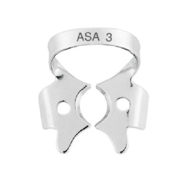 Rubber dam clamp No. 3 – Lower molars
