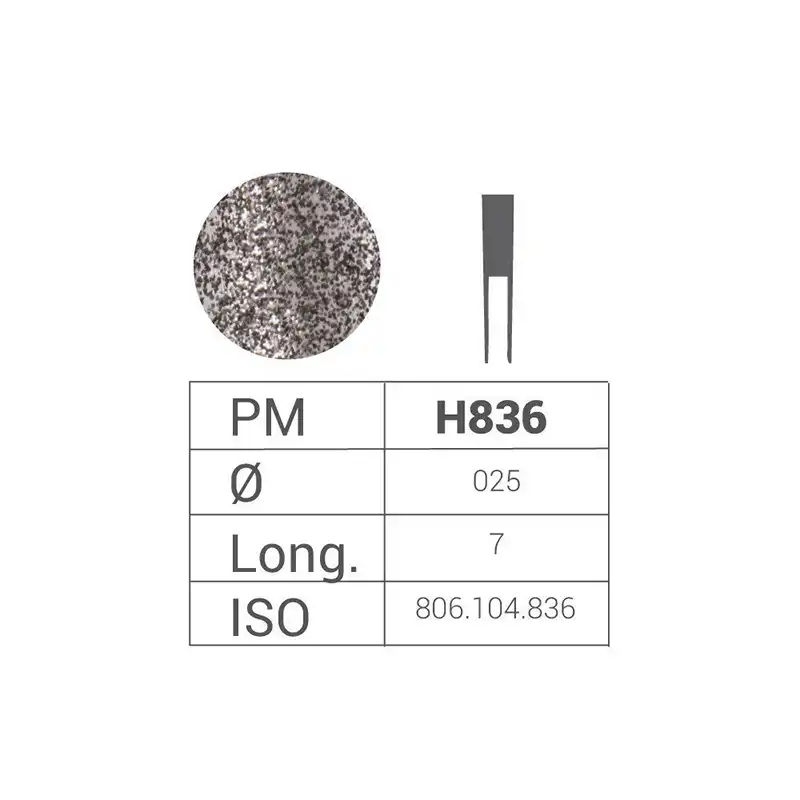HP Diamond Burs ISO.806.104.001.836.025 Bader