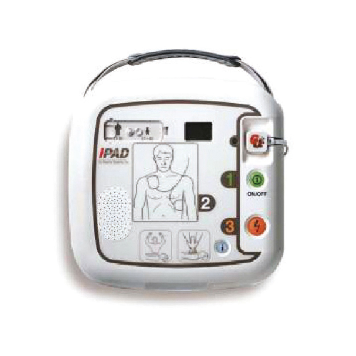 Semi-automatic external defibrillator