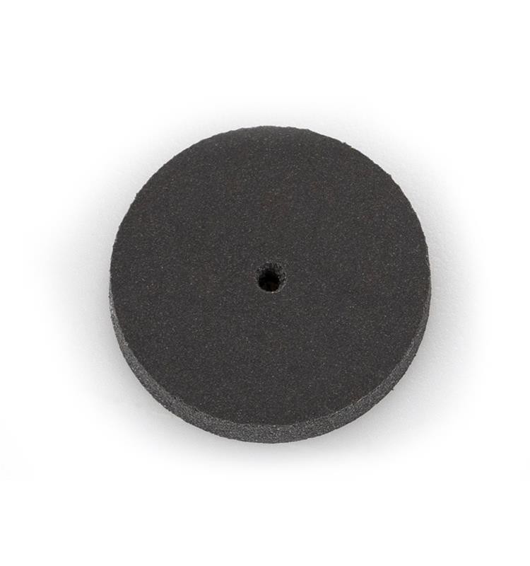 EVE SILICONE DISC 22x3 mm. BLACK MEDIUM (IN BOX OF 100 UNITS)