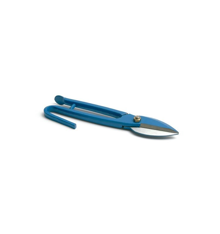 SHEET METAL SCISSORS 22 CM. WITH HOOK