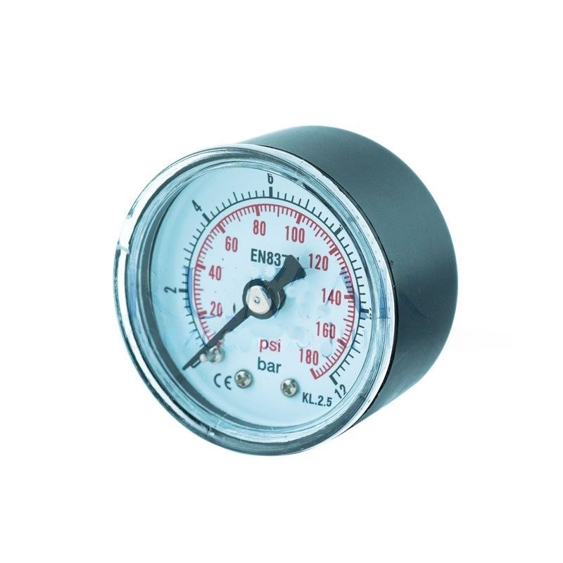 Pressure gauge 0-12 bar, 1/8″ MTG, 40mm