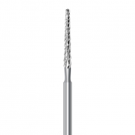 Medium grain carbon bone cutting burs for turbines