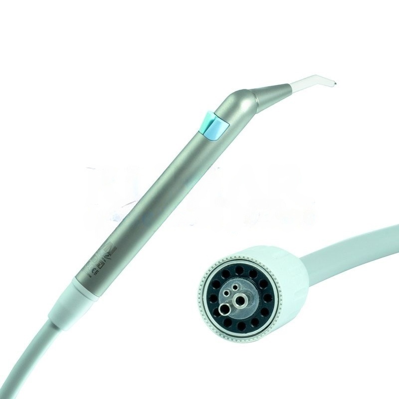 Luzzani Minimate 3F Steel Syringe, KaVo connector, angled, 120cm, grey