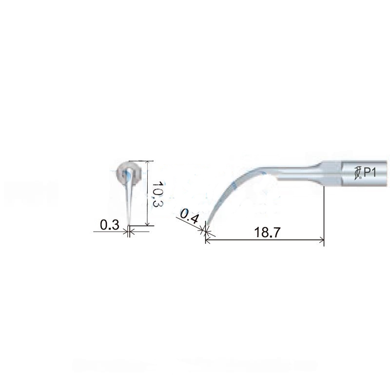 Woodpecker PS1 ultrasonic tip compatible with Sirona | Perio