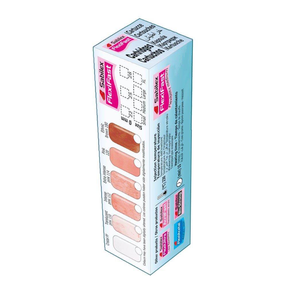 Flexifast Translucent Pink 110 Large 90 22mm Sabilex