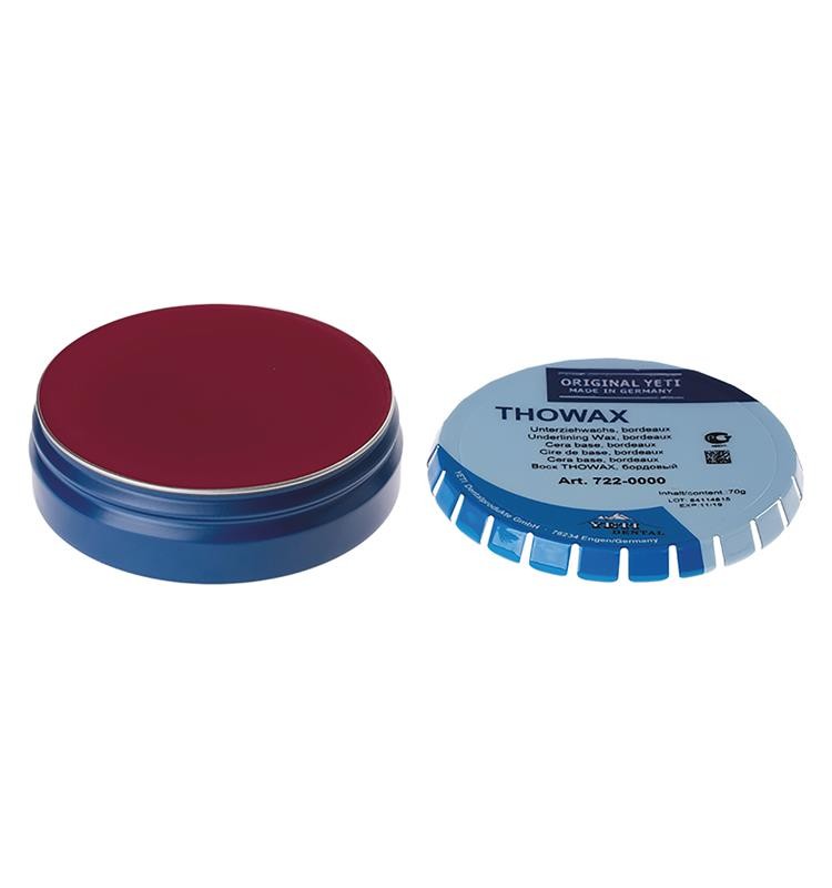THOWAX base wax burgundy, 70g