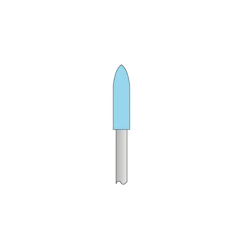 Light Blue Fine Torpedo Polisher Iso 658.104.292.514.050 Bader