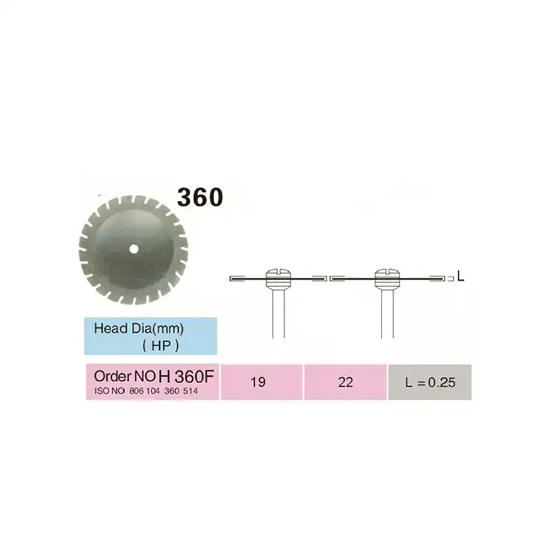 Bader Flex Double-Layer Diamond Disc ISO 806.104.360.514.190