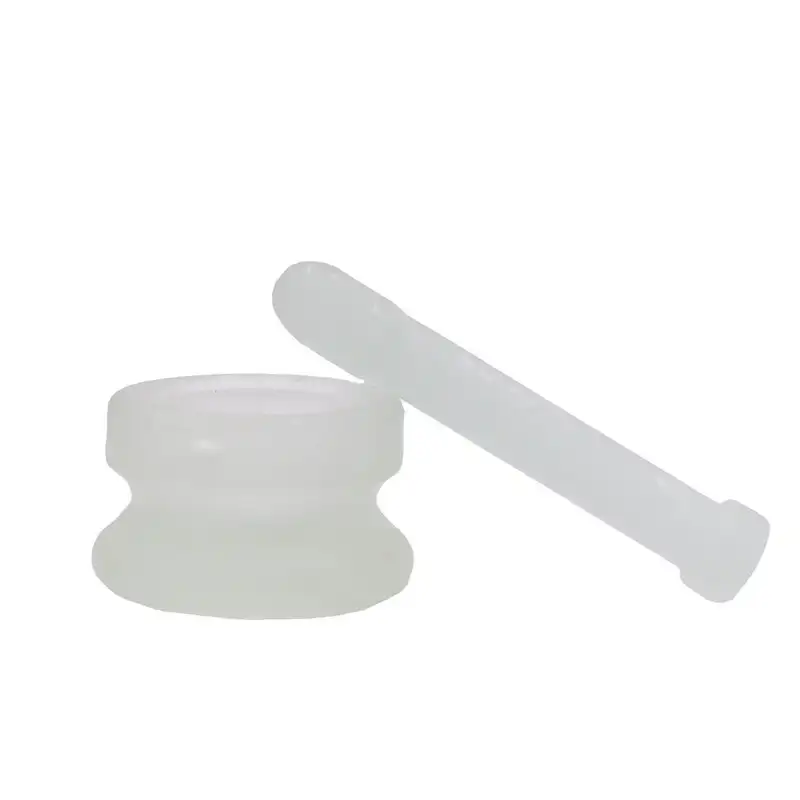 Glass Mortar and Pestle Bader
