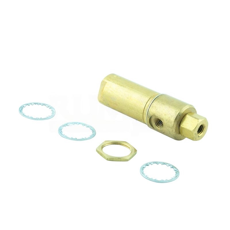 Clippard air/water shut-off valve without retraction