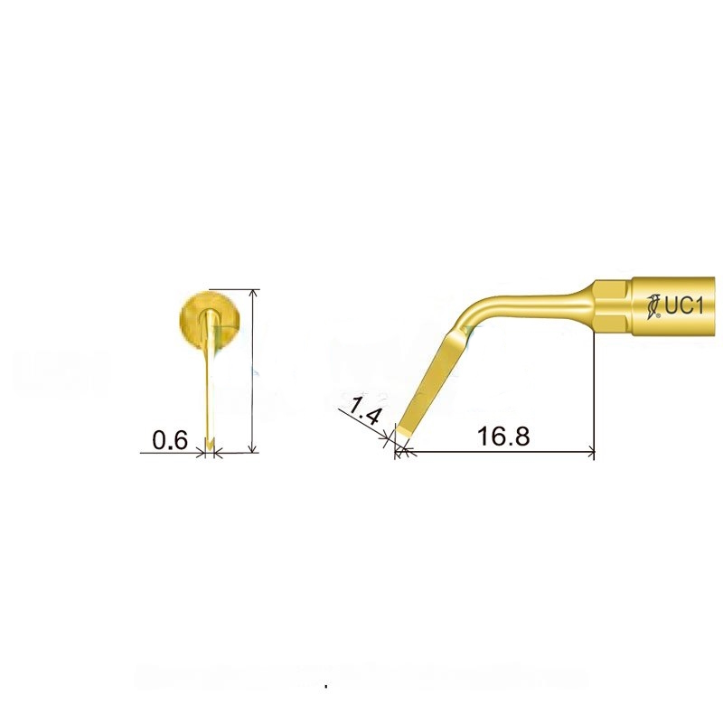 Surgery tip Woodpecker UC1 for Mectron (Surgery), Woodpecker Surgic Touch, Ultrasurgery and others | Extraction