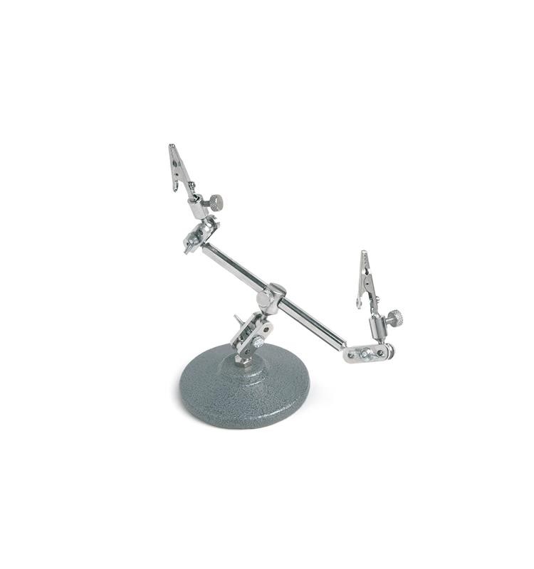 DOUBLE ARTICULATED PLIERS WITH BASE FOR SOLDERING