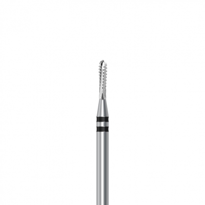 Long crown cutting cylindrical carbon burs for turbines