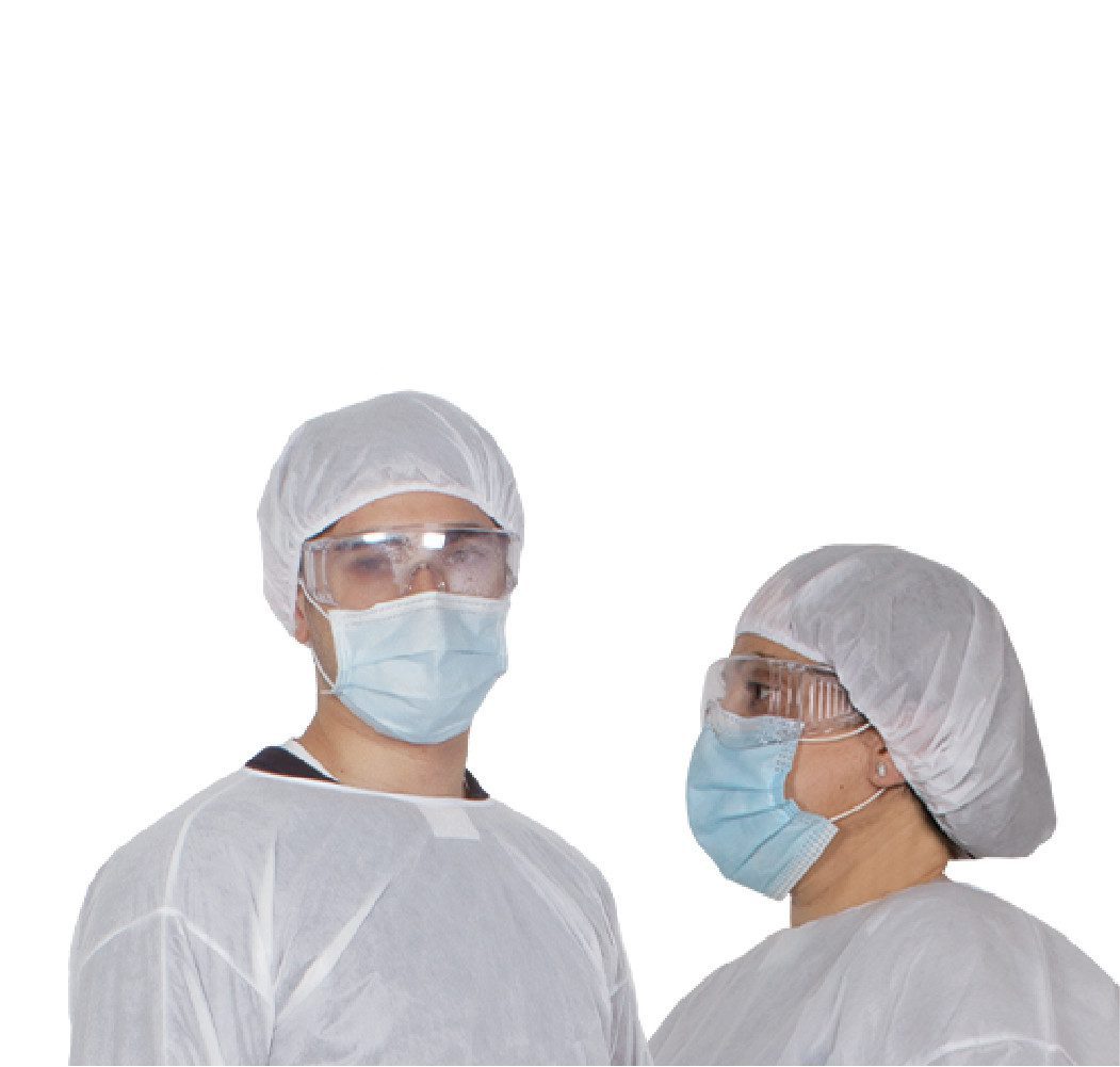 Bader integral surgical cap