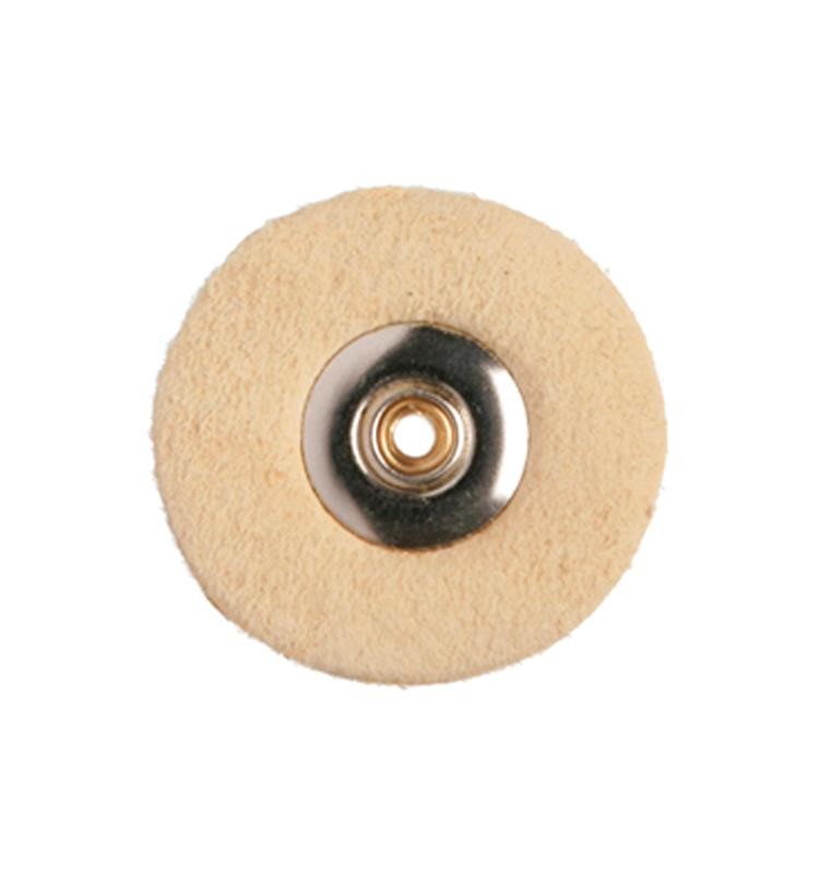 HATHO UNMOUNTED DISC CHAMOIS LEATHER MOD. 500 22 RED
