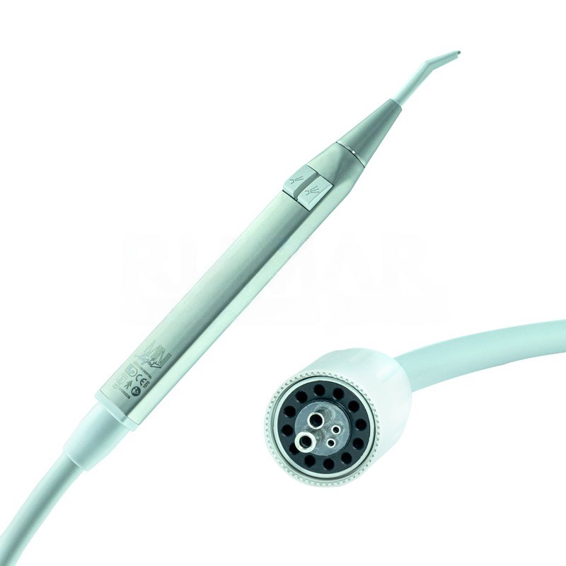 Luzzani Minilight Straight 6F Steel Syringe, CEFLA connector, 120cm, Grey