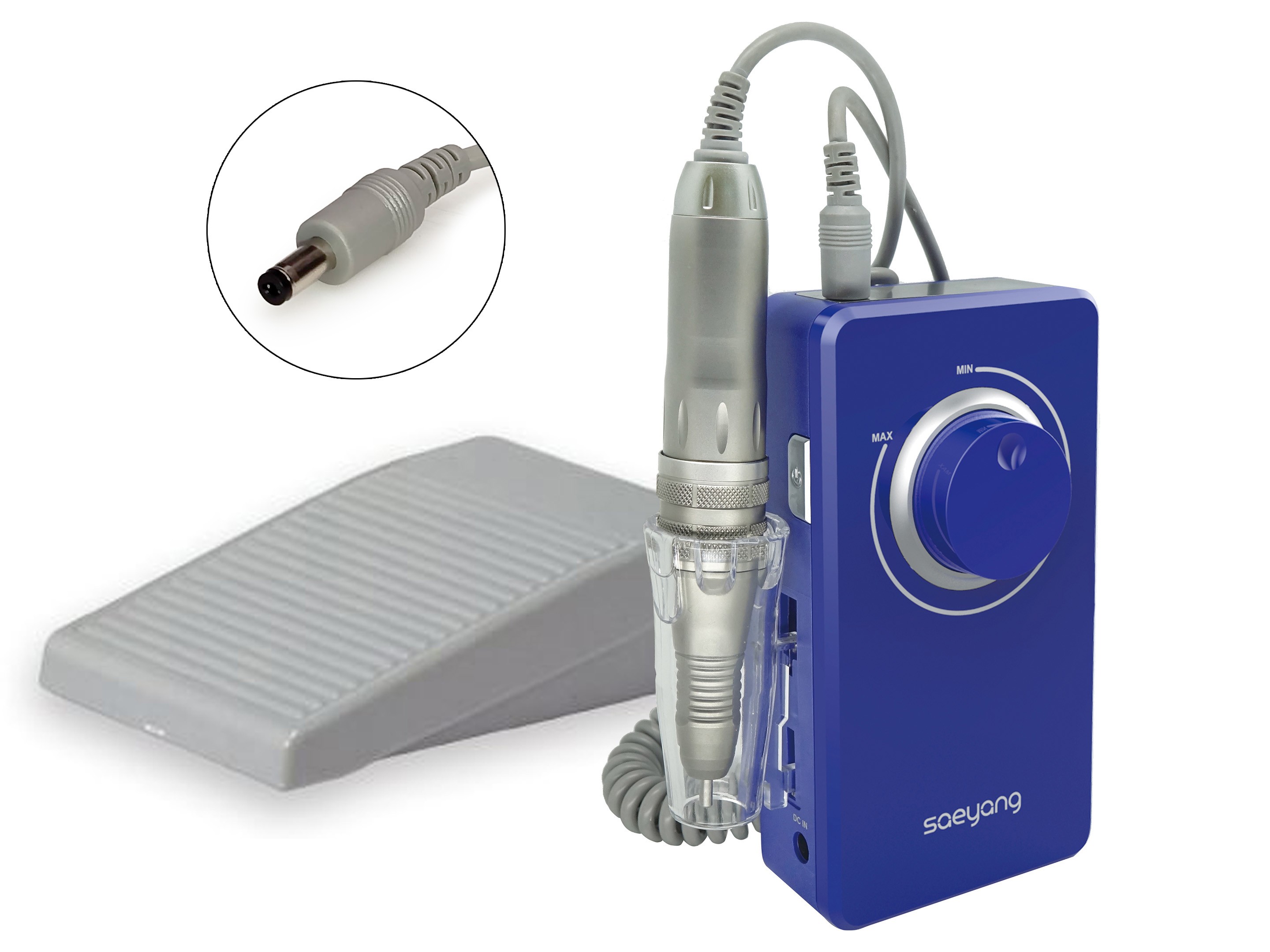 MICROMOTOR MARAT.PORT.K38 (BLUE) BRUSH+PM SH300+PEDAL SFP27