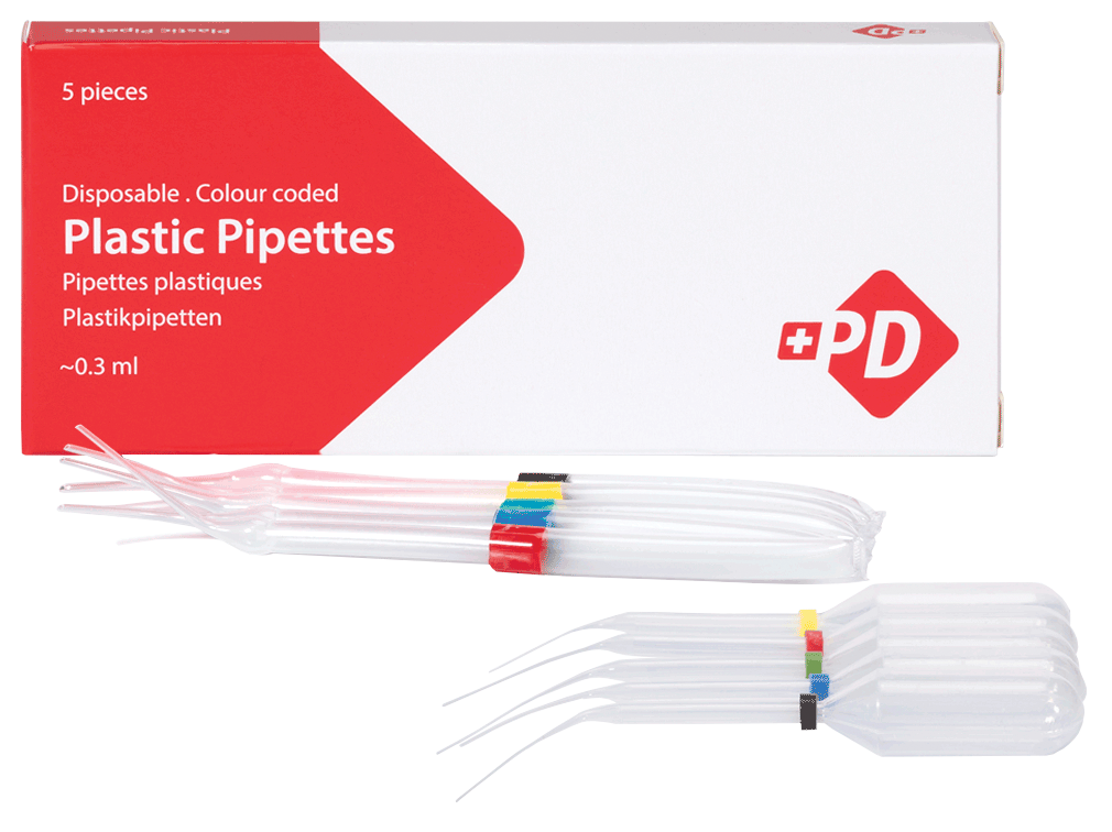 Plastic pipettes