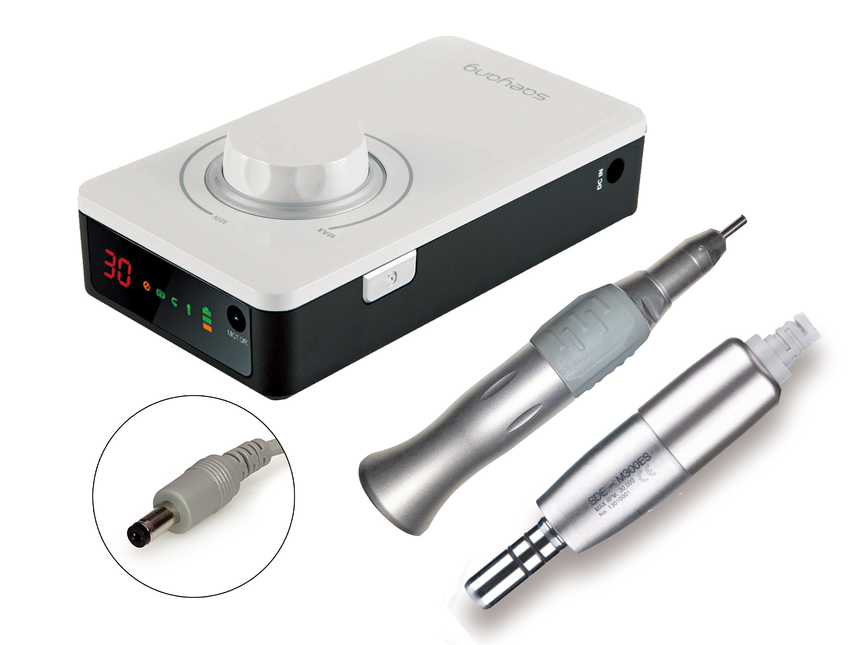 MICROMOTOR SMT.PORT.K38 (WHITE) WITHOUT FOOT PEDAL +M300ES INTRA+PM ES6+B