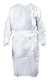Waterproof/washable surgical gown Size. M – White