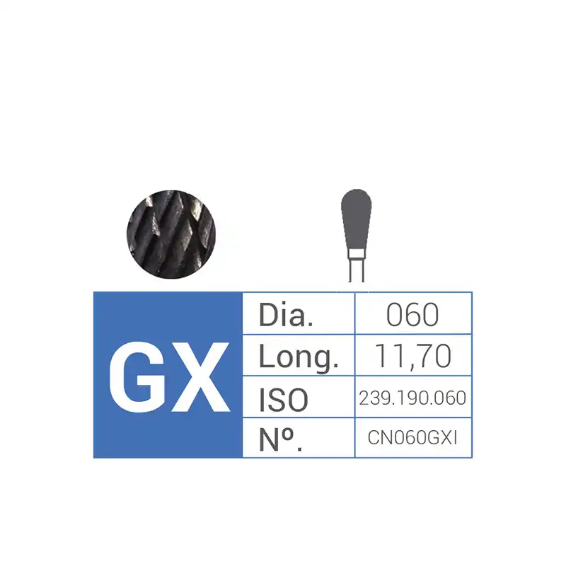 Tungsten Carbide Bur CN060GXI ISO500.104.239.190.060 Bader