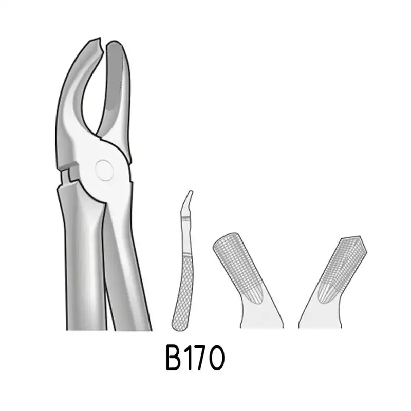 Kit of 10 Forceps Bader