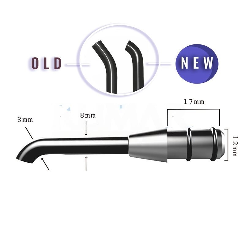 Beveled light guide for Woodpecker LED.H curing lights. Fiber optic