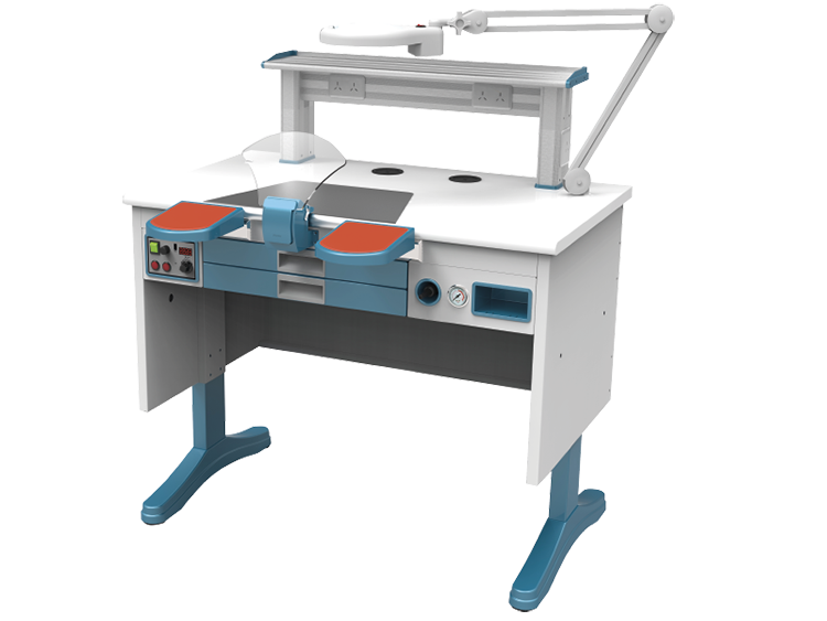 Single-post laboratory bench JT-52(B), 1 m – with suction