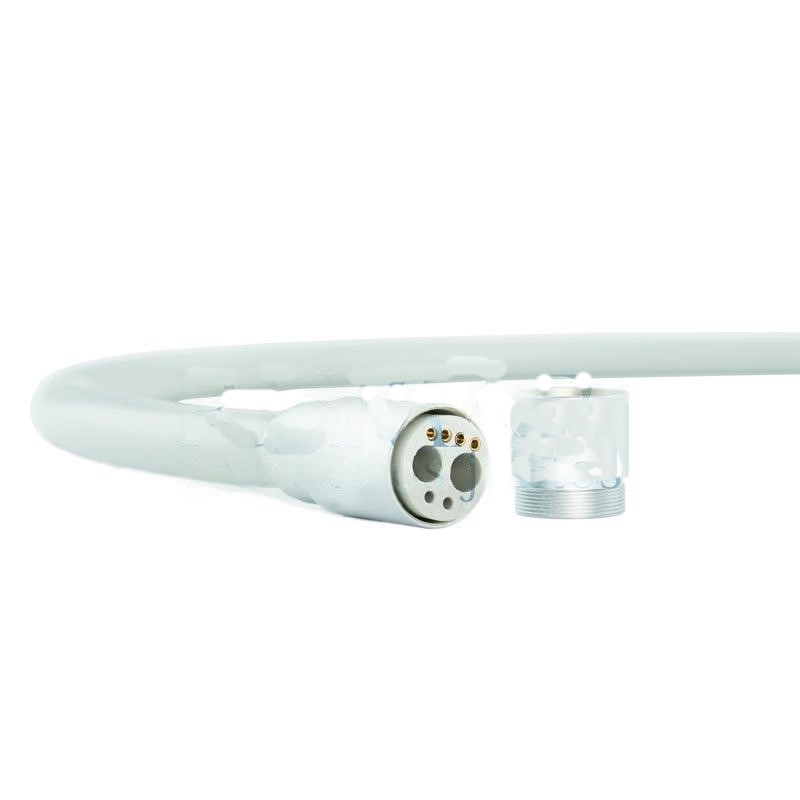 Hose for Bien Air MC3 / LK / LED micromotor + turbine with light; NSK M40 micromotor, open end, multipurpose, 160cm, dark grey